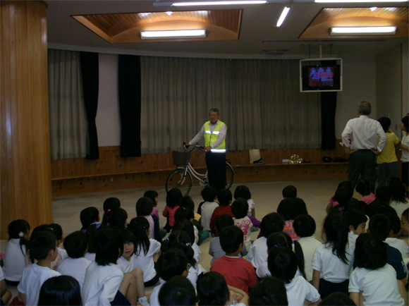 熊野地区交通安全協会 自転車交通安全教室