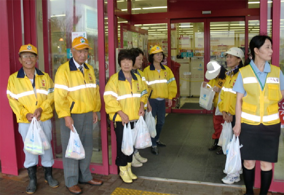 交通事故なし（梨）キャンペーンの実施