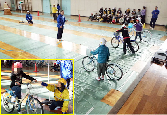 自転車交通安全教室の開催