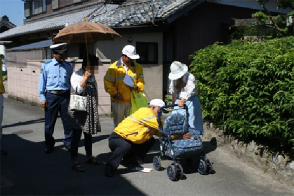 高齢者宅訪問指導の実施