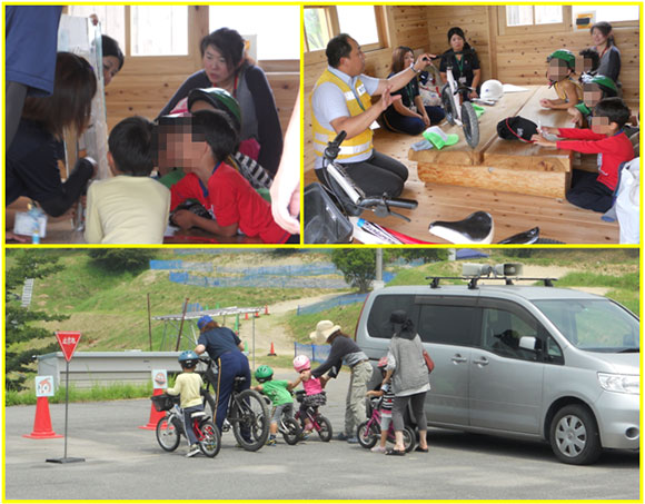「スポーツマジック桑名」における自転車交通安全教室の実施
