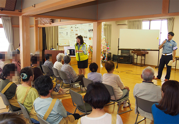 高齢者交通安全教室の実施