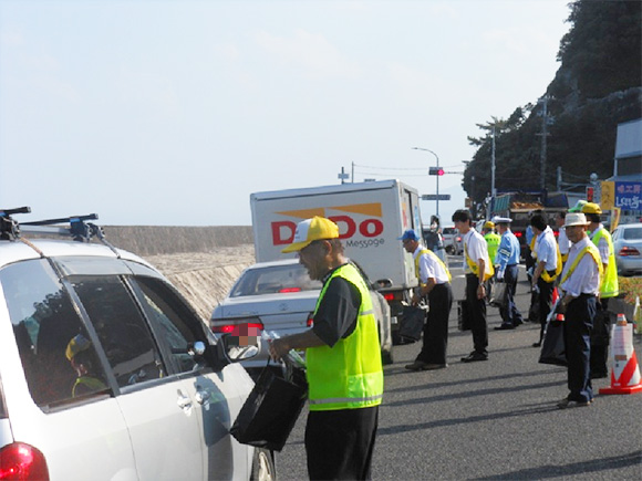 飲酒運転根絶・シートベルト等着用推進キャンペーンの実施