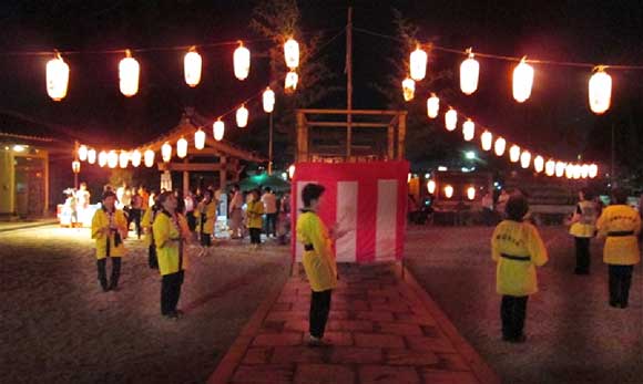 杉谷神社 盆踊り