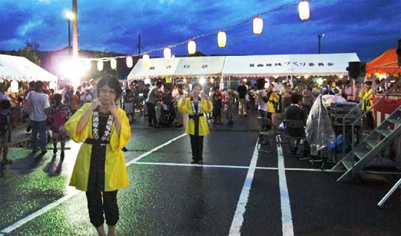 箕輪地区 夏祭り