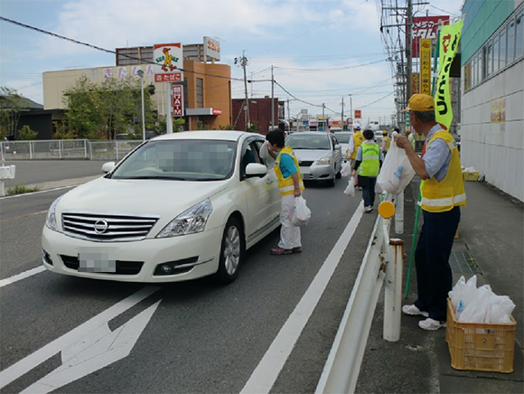 事故なし（梨）キャンペーンの実施