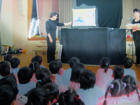 名張よさみ幼稚園における交通安全教室の開催