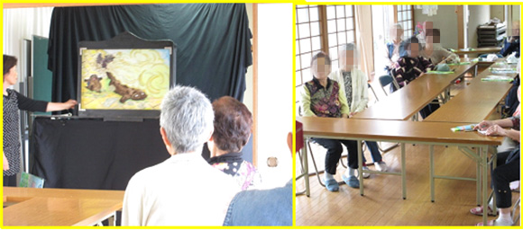 夏見地区高齢者サロン「和」における高齢者交通安全教室の開催