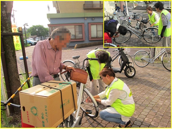 自転車安全対策強化日（Ｓ・Ｂデー）における街頭啓発活動の実施