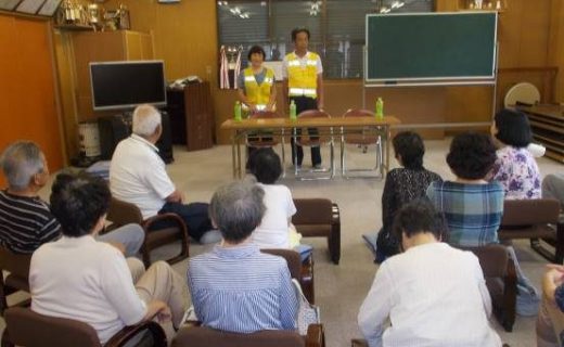 Elderly traffic safety classroom