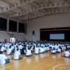 三重県立紀南高校における交通安全教室の実施