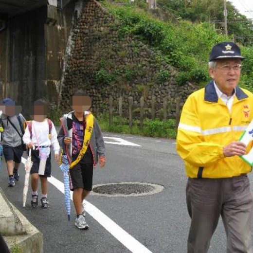 朝日町内における交通安全啓発活動の実施