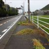 熊野市井戸町内における通学路環境整備の実施