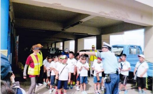 鳥羽市立答志小学校における交通安全教室の実施