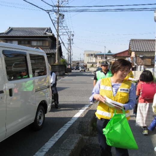 「横断歩道“ＳＯＳ”の日」に伴う広報啓発活動