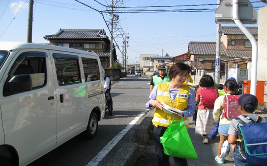 「横断歩道“ＳＯＳ”の日」に伴う広報啓発活動