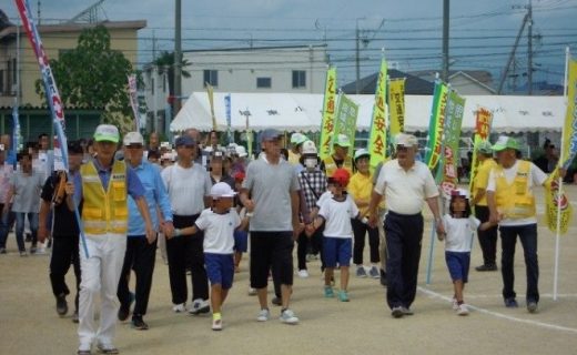 桑名2019.09.28桑名市立城東小学校での広報啓発活動