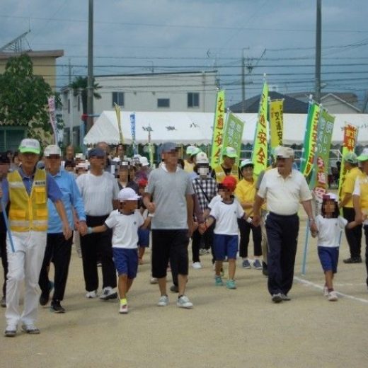 桑名2019.09.28桑名市立城東小学校での広報啓発活動