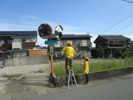 伊勢2019.09.21ミラー7清掃