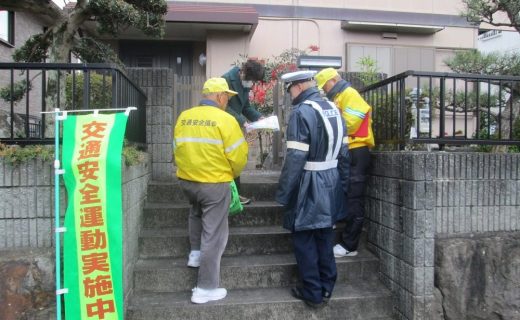 高齢者宅訪問の実施